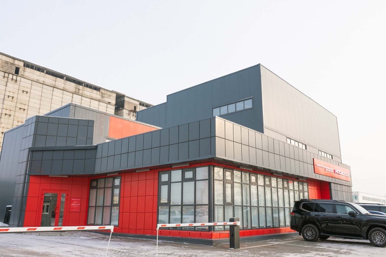 Вид мастерской снаружи