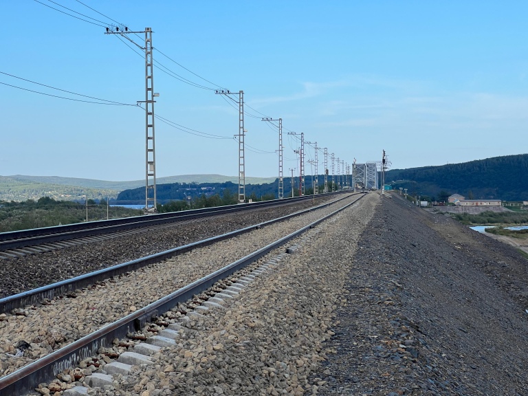 Перегон Новый мир – Амурский на линии Комсомольск-на-Амуре – Ванино