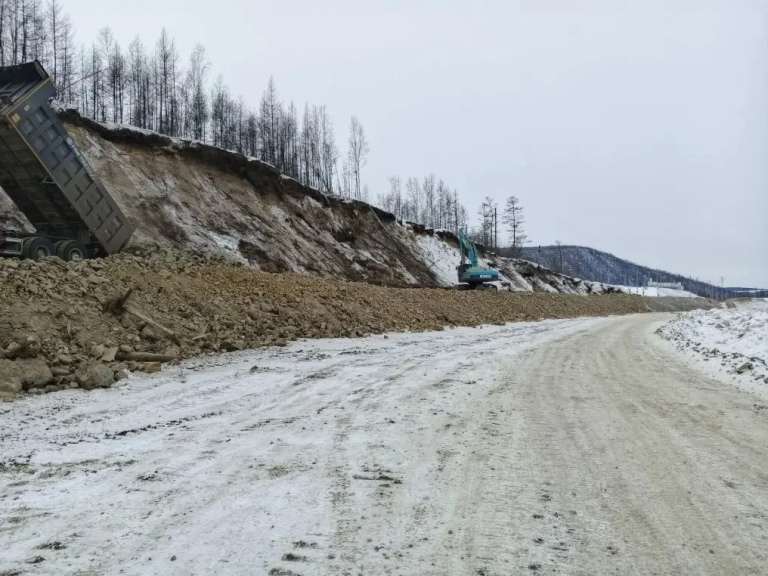 Отсыпка грунтом