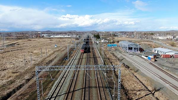 Электрифицированный участок