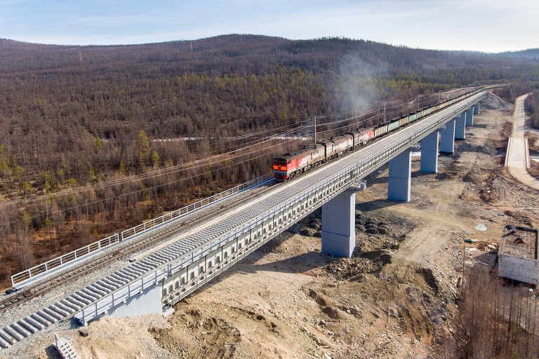 На перегоне Кутыкан – Кувыкта реконструированы 9 мостов,  5 водопропускных труб