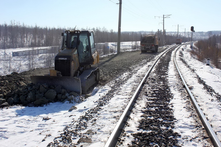 Земполотно под второй путь