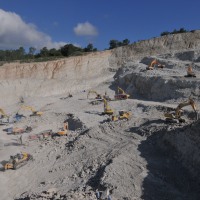 Разработка Ахштырского месторождения известняков для олимпийских объектов в Сочи, 2012 год